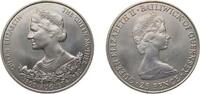 Guernsey 25 Pence Guernsey British dependency 1980 25 Pence - Elizabeth II (Queen Mother) Copper-nickel (150000) 28.47g BU KM 35 -