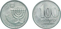 Israel 100 Sheqalim Israel State 1985 100 Sheqalim Copper-nickel 10.71g UNC KM 143 -