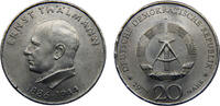 Germany 20 Mark Germany Democratic Republic 1971 A 20 Mark 85th Birthday of Ernst Thälmann -