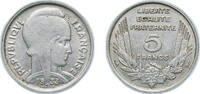 France 5 Francs France Third Republic 1933 5 Francs - Third Républic (Bazor) Nickel (160078050) 5.88g AU F 335 Gad 753 KM 887 Schön 202 -