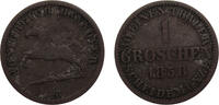 Germany 1 Groschen Germany States Kingdom of Hannover Georg V 1858 B 1 Groschen 2.1g -
