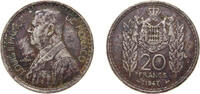 Monaco 20 Francs Monaco Principalty 1947 20 Francs - Louis II Copper-nickel Paris Mint (1000000) 10g XF KM 124 Gad MC137 -