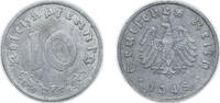 Germany 10 Reichspfennig Germany Germany - 1871-1948 1948 A 10 Reichspfennig (Allied Occupation) Zinc Berlin Mint 3.5g AU KM A104 AKS 95 J 375 Schön DM 9 -