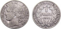 France 1 Franc France Third Republic 1887 A 1 Franc Ceres 5g -