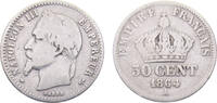 France 50 Centimes France Second Empire Napoleon III 1864 A 50 Centimes 2.5g -