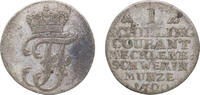 Germany 1 Schilling Courant Germany Duchy of Mecklenburg-Schwerin Holy Roman Empire 1799 1 Schilling Courant - Frederick Francis I Silver (.375 ) (2438000) -