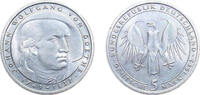 Germany 5 Deutsche Mark Germany Federal Republic of Germany 1982 D 5 Deutsche Mark (Johann Wolfgang von Goethe) Copper-nickel clad nickel Munich mint ( -