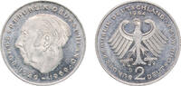 Germany 2 Deutsche Mark Germany Federal Republic of Germany 1984 D 2 Deutsche Mark (Theodor Heuss) Copper-nickel clad nickel (Cladding: 75% Copper, 25% -