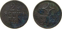 Germany 2½ Schwaren Germany City of Bremen German states 1853 2½ Schwaren Copper (141848) 3g VF KM 234 -