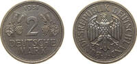 Germany 2 Deutsche Mark Germany Federal Republic of Germany 1951 J 2 Deutsche Mark Copper-nickel (75% Copper, 25% Nickel) Hamburg Mint (20104000) 7g UNC -