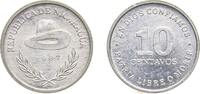 Nicaragua 10 Centavos Nicaragua Republic 1987 10 Centavos Aluminium (16000000) 0.92g UNC KM 56 Schön 58 -