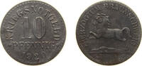 Germany 10 Pfennig Germany Federal state of Brunswick Weimar Republic 1920 10 Pfennig - Braunschweig (Herzogtum) Iron Nuremberg Mint 2.4g AU Funck -