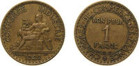 France 1 Franc France Third Republic 1922 1 Franc (Chambers of Commerce) Copper-aluminium (91% Copper, 9% Aluminium) Paris Mint (111342910) 4g -