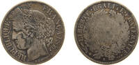 France 1 Franc France Third Republic 1872 K 1 Franc Silver (.835) Bordeaux Mint (1467429) 4.7g VF F 216 Gad 465 KM 822 -