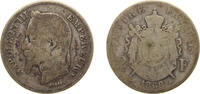 France 2 Francs France Second Empire 1868 A 2 Francs - Napoleon III Silver (.835) Paris Mint (3672479) 9.6g VF F 263 Gad 527 KM 807.1 -