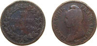 France 1 Décime France First Republic AN 7 (1798) A 1 Décime Copper Paris Mint (99848) 19g VF KM 645.1 -