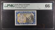 SPAIN 1 PESETA BANK OF SPAIN - MADRID. Serie B. HERNAN CORTES -