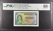 SPAIN 5 PESETAS BANK OF SPAIN - Serie A. -