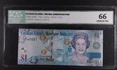 CAYMAN ISLANDS 1 DOLLAR BRITISH ADMINISTRATION. -