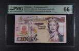GIBRALTAR 20 POUNDS COMMEMORATIVE. Queen Elizabeth II. -