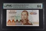 LUXEMBOURG 1000 FRANCS INSTITUT MONETAIRE. Gran Duke Jean. -