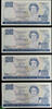 New Zealand 10 Dollars Consecutive numbered notes -