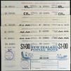 New Zealand set Postal Notes Set -