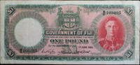 Fiji Pound King George VI -