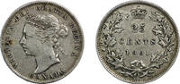 Canada 25 Cents Queen Victoria -