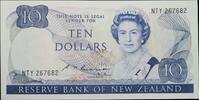 New Zealand 10 Dollars Queen Elizabeth II -