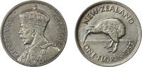 New Zealand Florin George V -