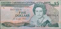 East Caribbean States 5 Dollars -