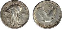 United States Quarter Liberty Standing Quarter. -