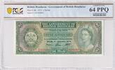 British Honduras 1 Dollar Highest graded by PCGS -