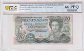 Falkland Islands 10 Pounds Highest graded by PCGS -