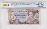 Falkland Islands 20 Pounds Twenty Pounds -