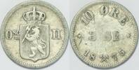 Norway 10 Ore Scarce first series date -