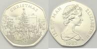 Isle of Man 50 Pence Christmas celebrations -