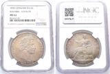 Konv.-Taler 1830. Ludwig I. 1825-1848. Bayerns Treue. NGC MS 62