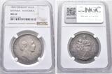 Bayern 1868. Ludwig II. 1864-1886. Madonnentaler. NGC MS 62
