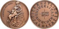 Kunstmedaillen, Bronzemedaille Ruppel, Barbara. Tierärztliche Fakultät Universität München. -