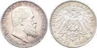 Württemberg 3 Mark Wilhelm II. 1891-1918. -