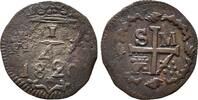 Kolumbien 1/4 Real Republik 1821-1837. -