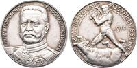 1. Weltkrieg Silbermedaille von A. Lauer, auf die Befreiung Ostpreußens. -
