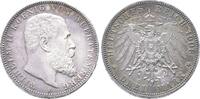 Württemberg 3 Mark Wilhelm II. 1891-1918. -