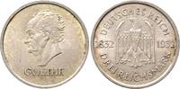 Weimarer Republik 3 Reichsmark 1932 A. Goethe. Vorzüglich 70,00 EUR  Excl. 9,00 EUR Verzending