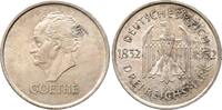 Weimarer Republik 3 Reichsmark 1932 A. Goethe. Vorzüglich 70,00 EUR  Excl. 9,00 EUR Verzending