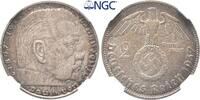 Drittes Reich 2 Mark Paul von Hindenburg. -