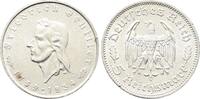Drittes Reich 5 Reichsmark Schiller. -