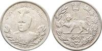 5000 Dinars 1332 AH (1913/1914 AD). Iran Sultan Ahmad Shah, 1327-1344 AH (1909-1925 AD). Winz. Randfehler, sehr schön +